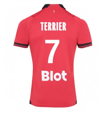 Stade Rennais Martin Terrier #7 Hemmatröja 2023-24 Kortärmad